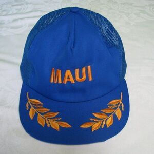 Vintage Maui Hawaii Trucker Snap Back Hat